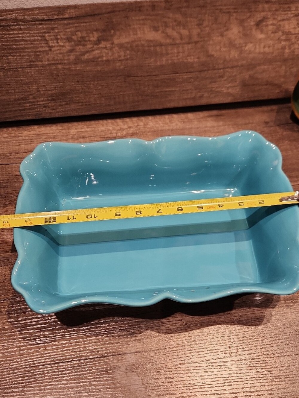 The Pioneer Woman Turquoise Rectangular Ceramic Baker - Picture 4 of 7